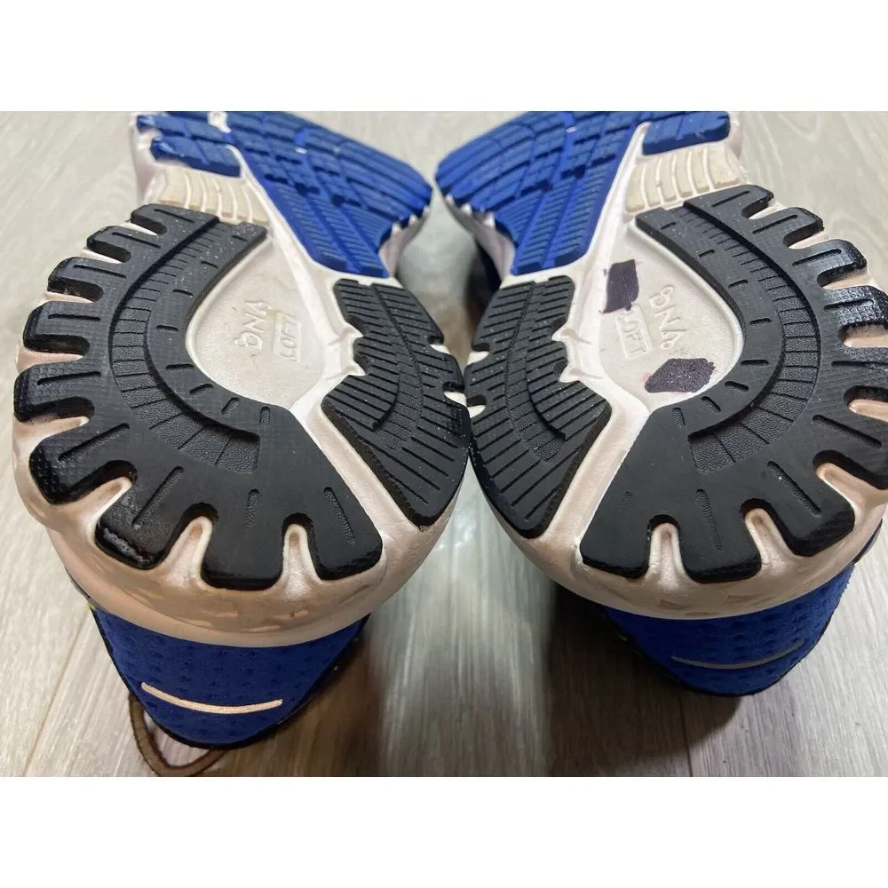 Brooks Shoes Men 9.5‎ Adrenaline GTS 19 Blue Run Athletic Sneaker 1102941D069